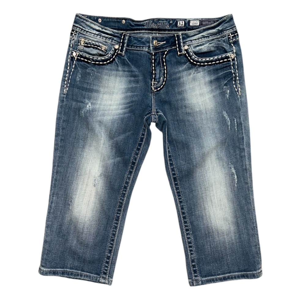 Miss me cropped jeans/capris size 31